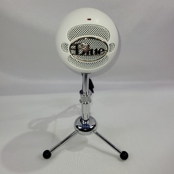 Blue Snowball Ice White USB Desk Stand Microphone for PC Computer Mac Logitech - Picture 1 of 1
